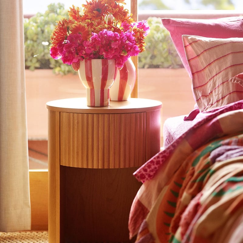 Fruit Pink Jug Vase