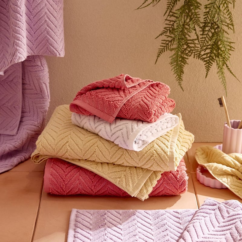 Mimosa Textured Corn Towel Range