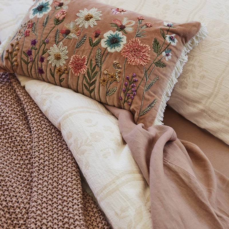 Hallstatt Hazelnut Chunky Knit Throw