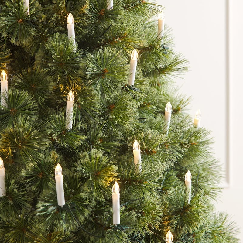 Vintage White Candle Lights