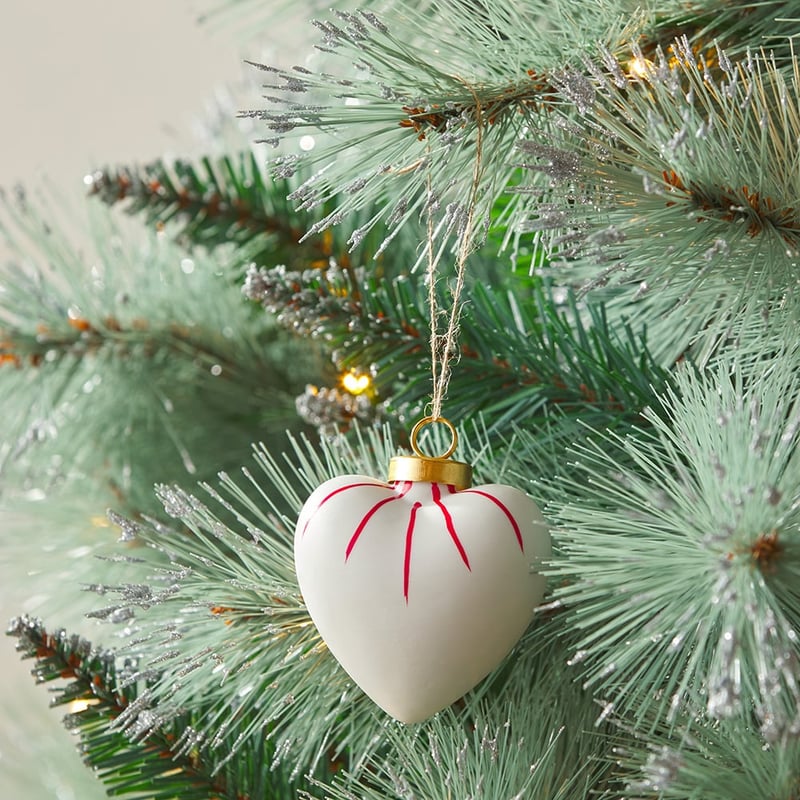 Heart Porcelain Ornament