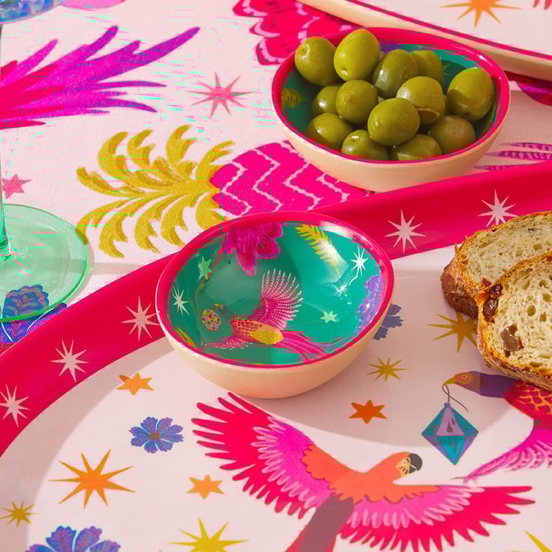Christmas Emerald Green Melamine Dip Bowl
