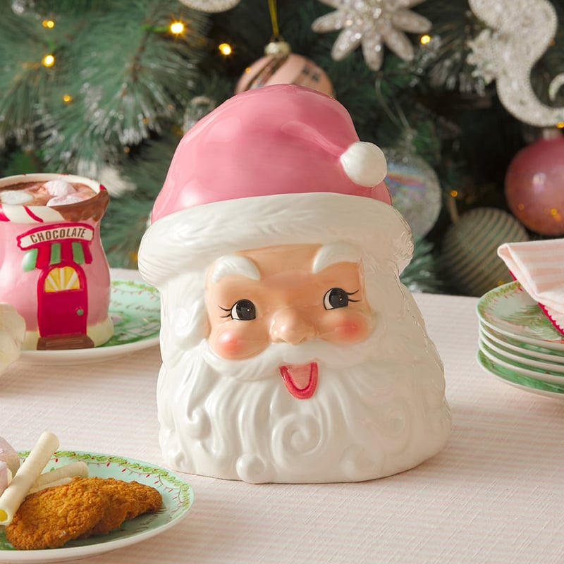 Christmas Santa Cookie Jar