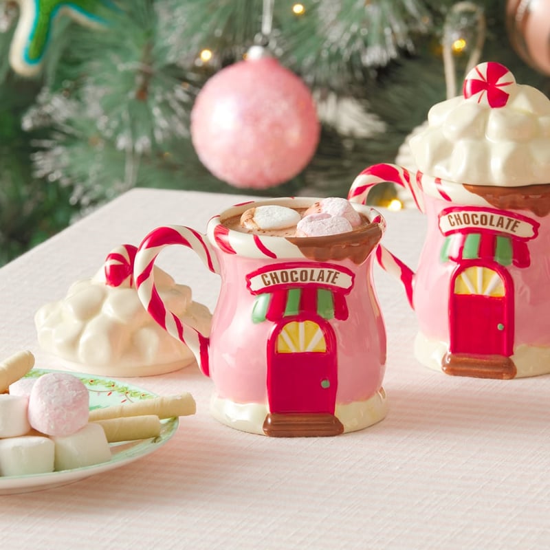 Christmas Chocolate Shop Mug