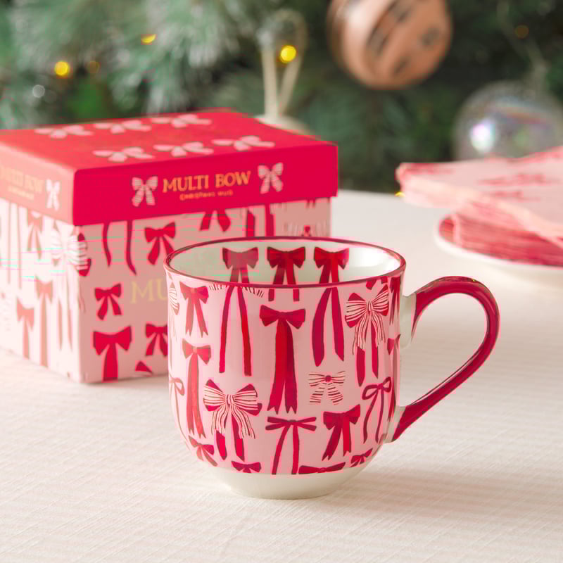 Christmas Bows Mug