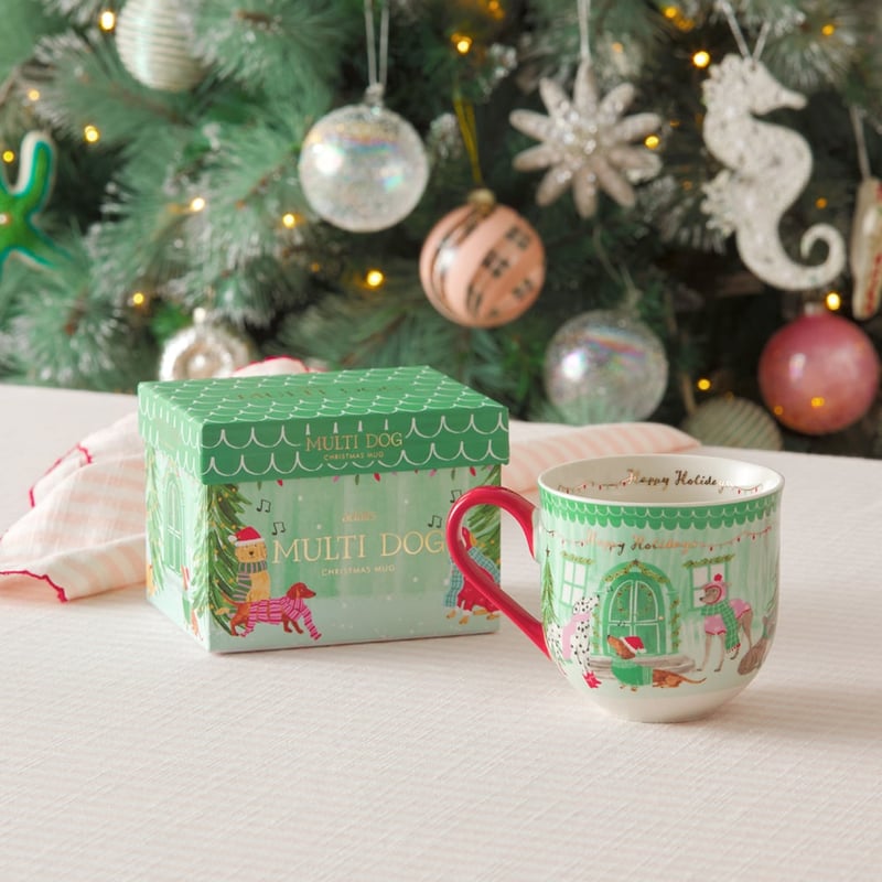 Christmas Multi Dogs Mug