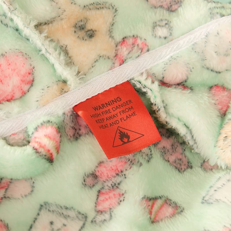 Christmas Gingerbread Candy Land Dressing Gown