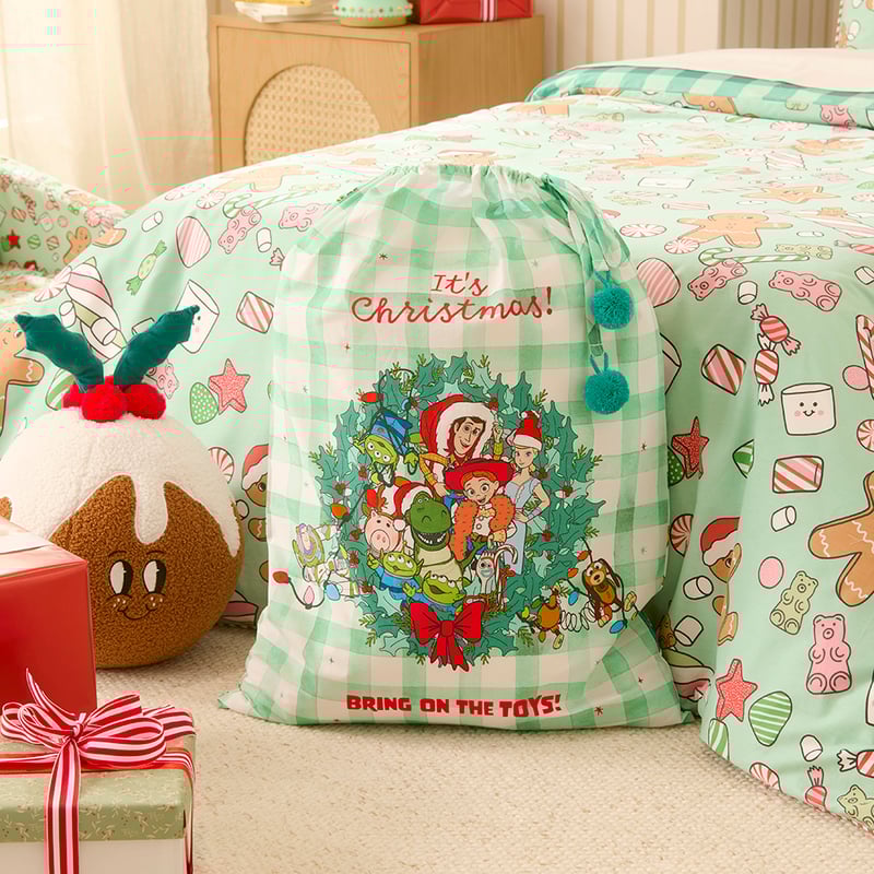 Disney Pixar Toy Story Bring On The Toys Santa Sack