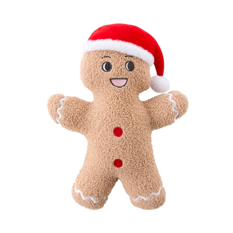 Gingerbread Person Christmas Cushion