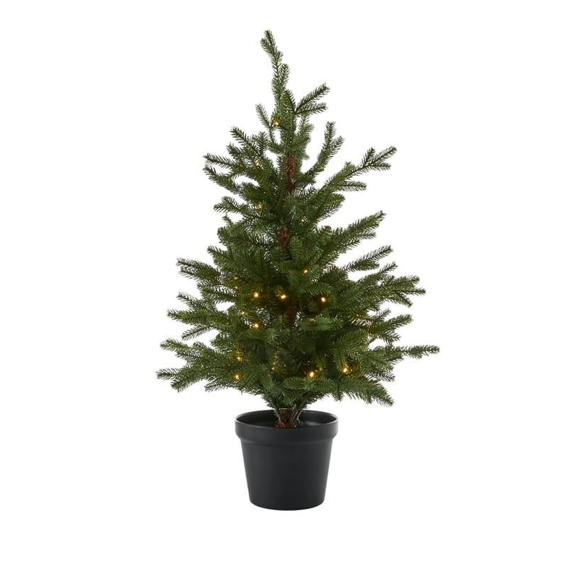Potted Large LED Christmas Tree