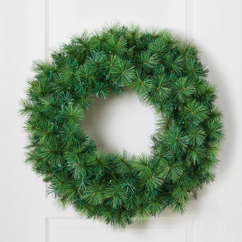 Pine Green Large LED Wreath