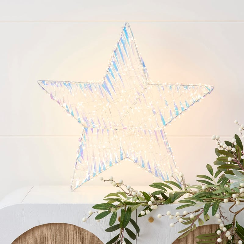 Iridescent LED Star