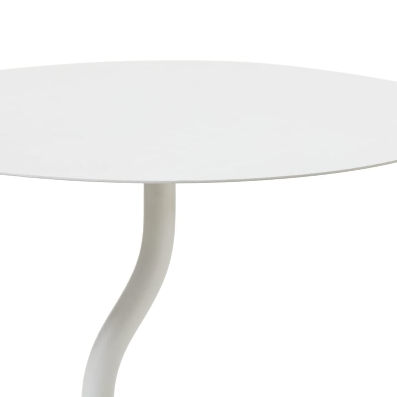Catalina White Side Table