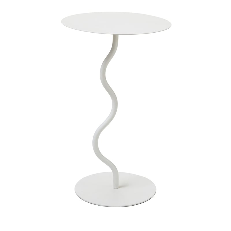 Catalina White Side Table
