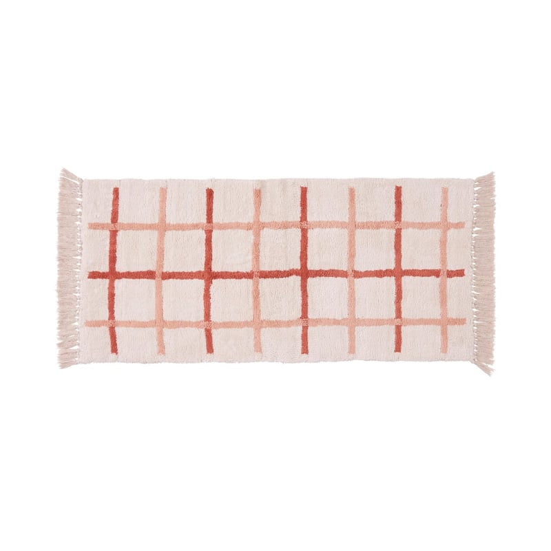 Atlanta Pink & Natural Rug Runner