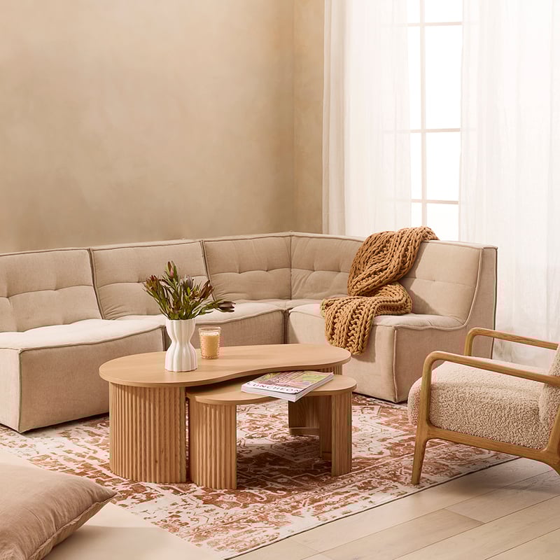 World's Softest Ochre Washable Rug