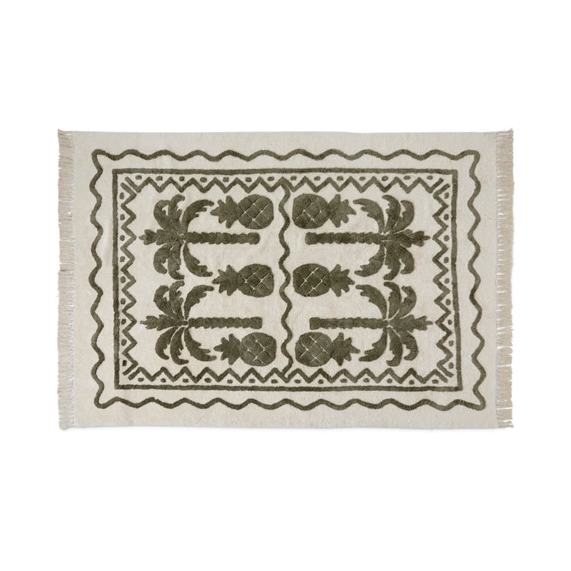 Global Traveller Forest & Natural Cotton Tufted Rug