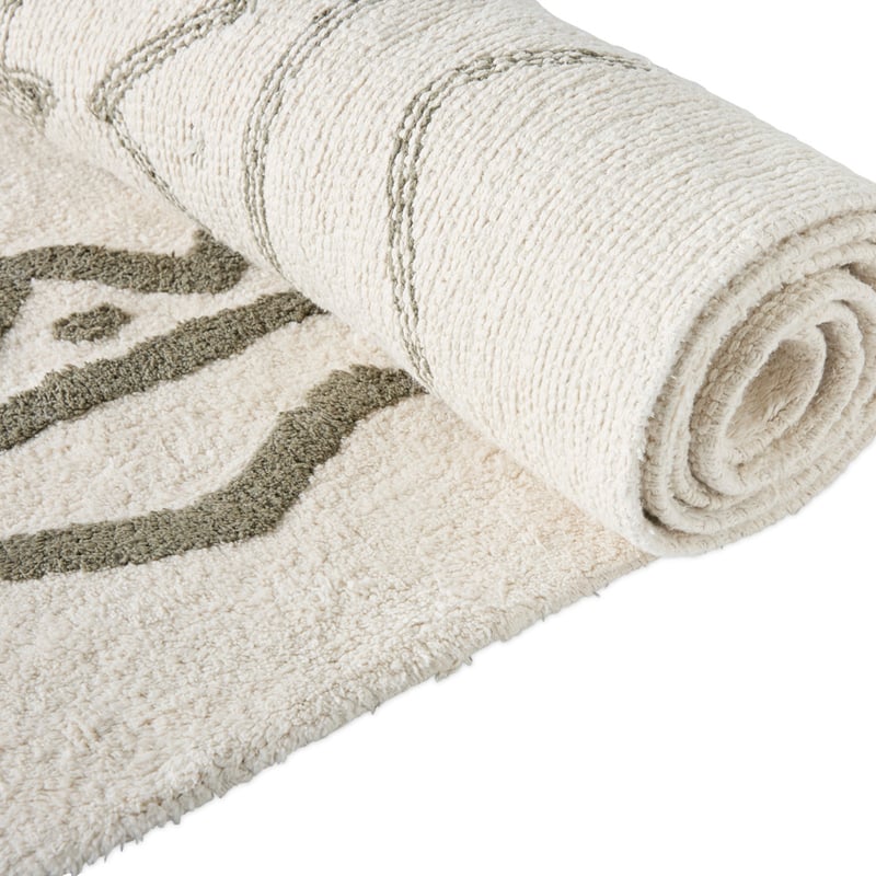 Global Traveller Forest & Natural Cotton Tufted Rug