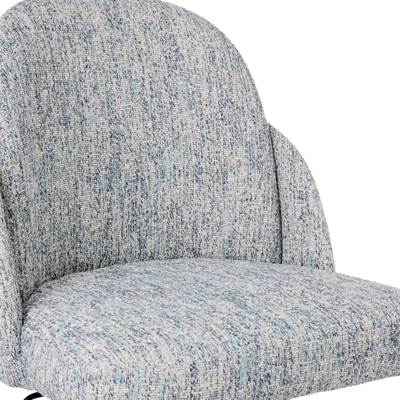 Avril Sky Blue Marle Desk Chair