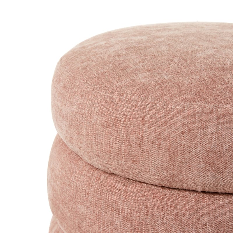 Memphis Blush Storage Ottoman