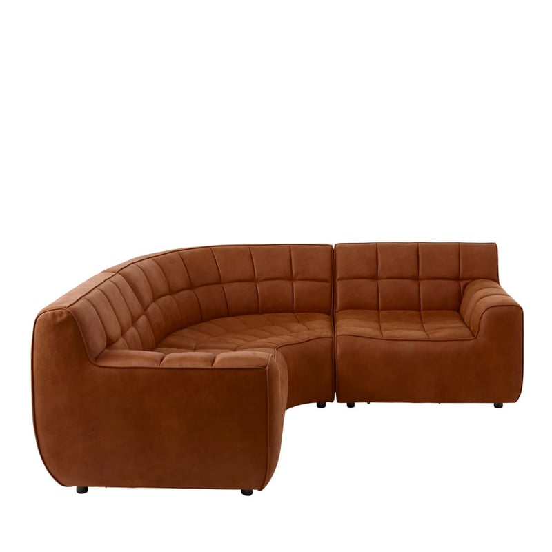 Hammond Brandy Wedge Modular Sofa Chair
