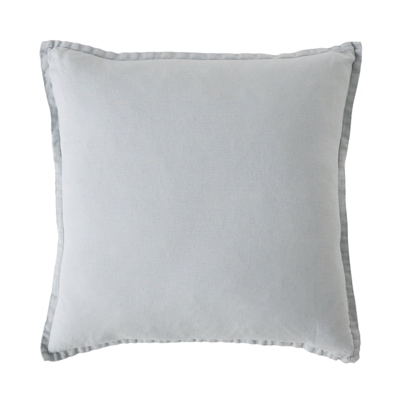 Belgian Cashmere Blue Vintage Washed Linen Cushion