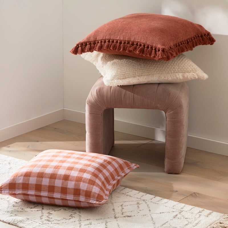 Yuri  Red Earth Cushion