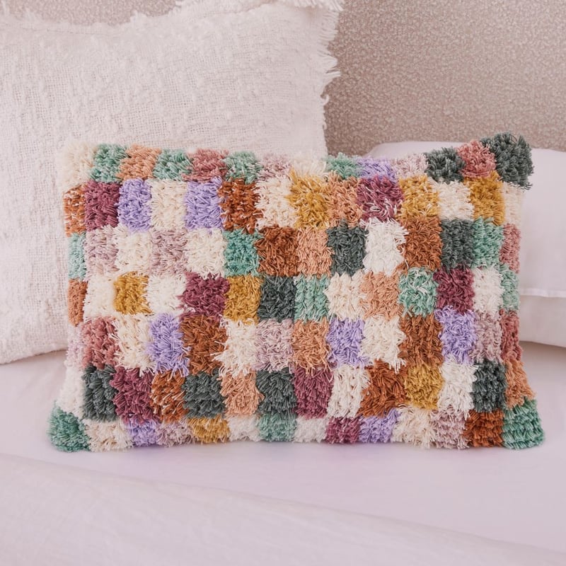 Hadley Neapolitan Check Cushion