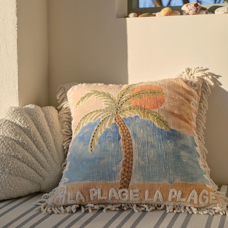 La Plage Palm Naturals Cushion