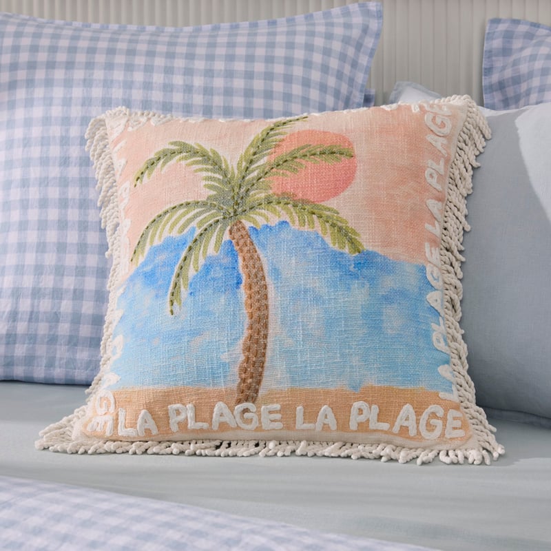 La Plage Palm Naturals Cushion