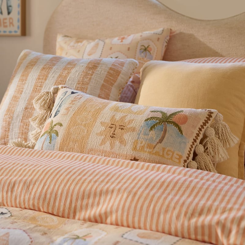 La Plage Postcard Naturals Cushion