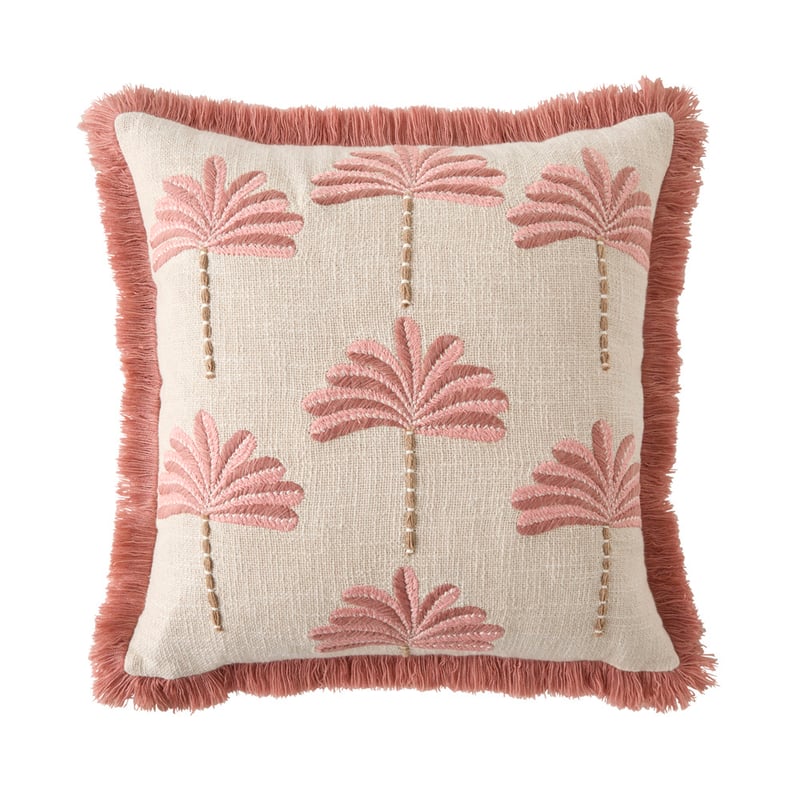 Ari Palm Pink Cushion