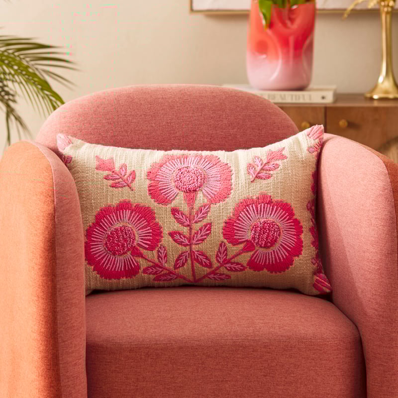 Positano Pink Cushion