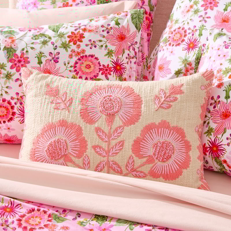 Positano Pink Cushion