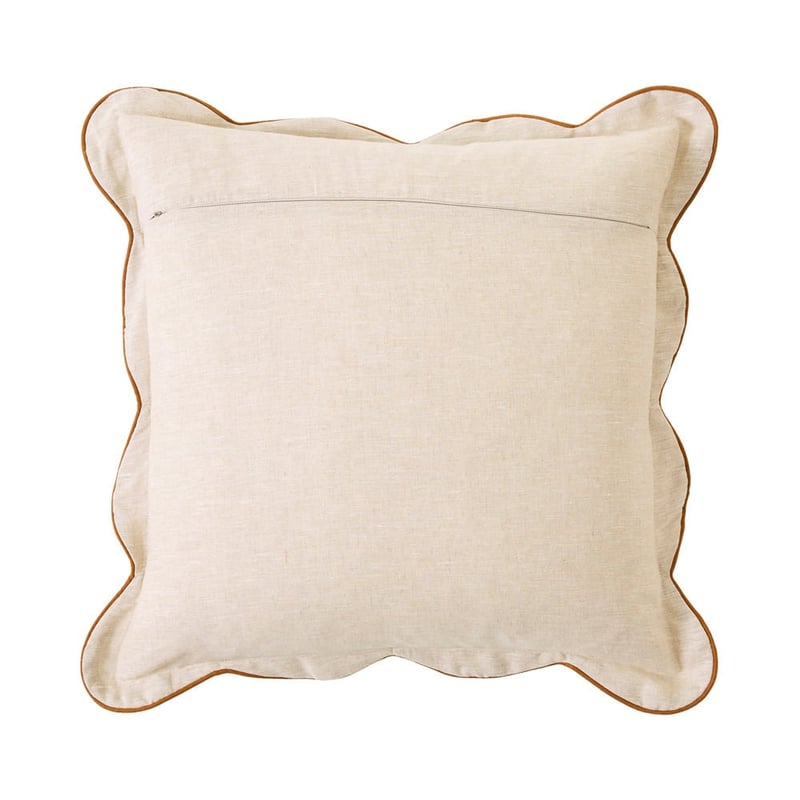 Emia Natural & Brown Sugar Linen Cushion