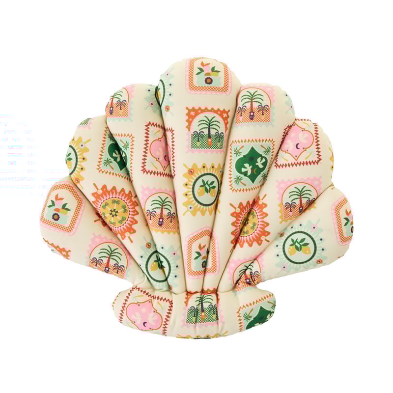 Holiday Stamp Multi Shell Outdoor Chair Pad