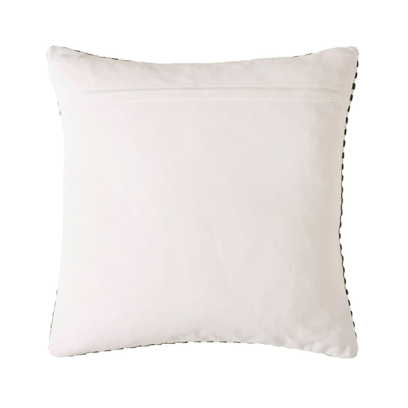 Tula Green Check Cushion