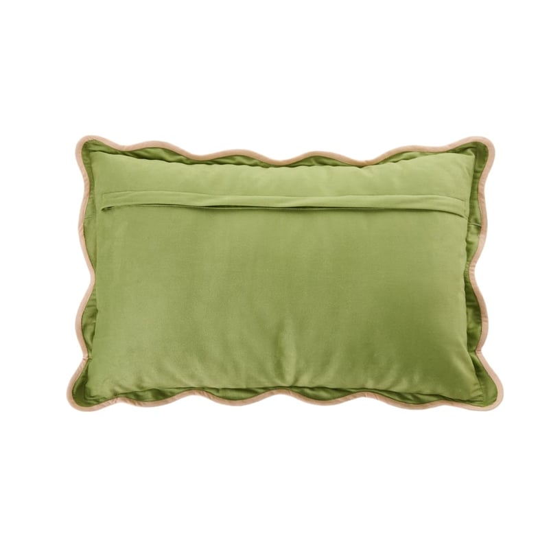 Garden House Velvet Garden Green Cushion