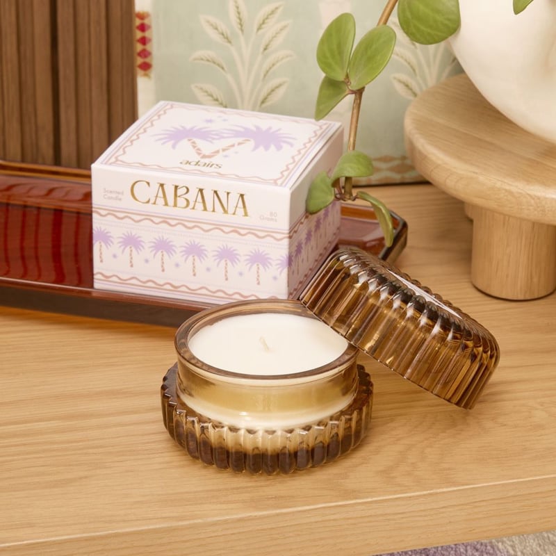 Cabana Amber Candle 80g