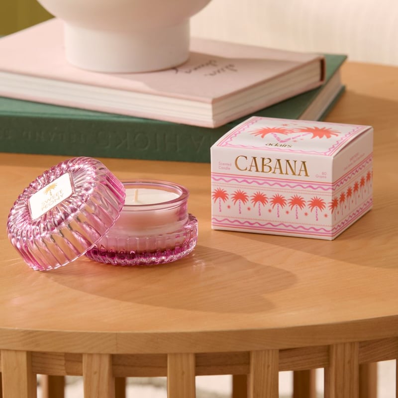 Cabana Sweet Peony Candle 80g