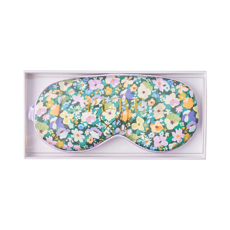 Pure Silk Bloomfield Floral Eye Mask