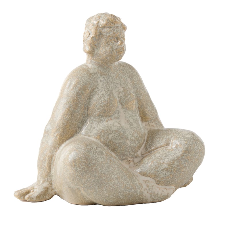 Remus Legs Crossed Natural Statue