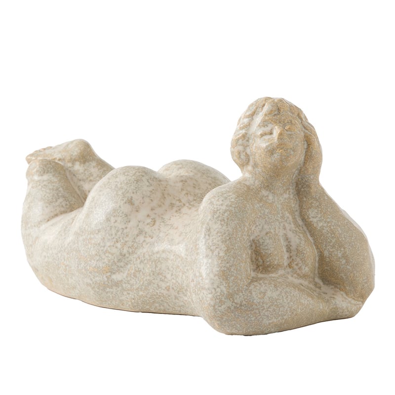 Remus Recline Natural Statue