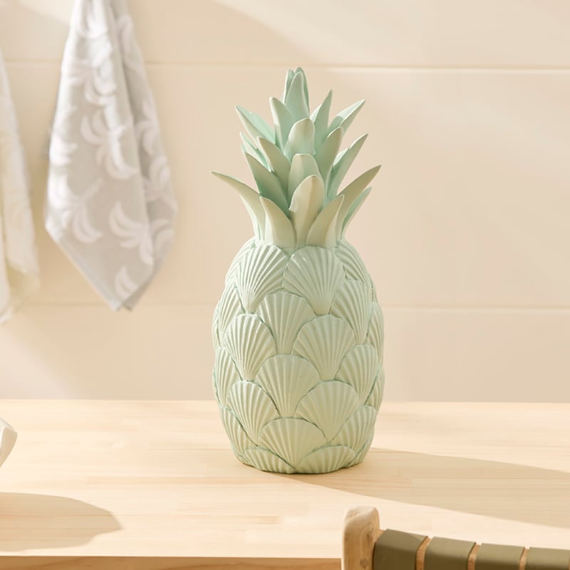 Pineapple Blue Ornament