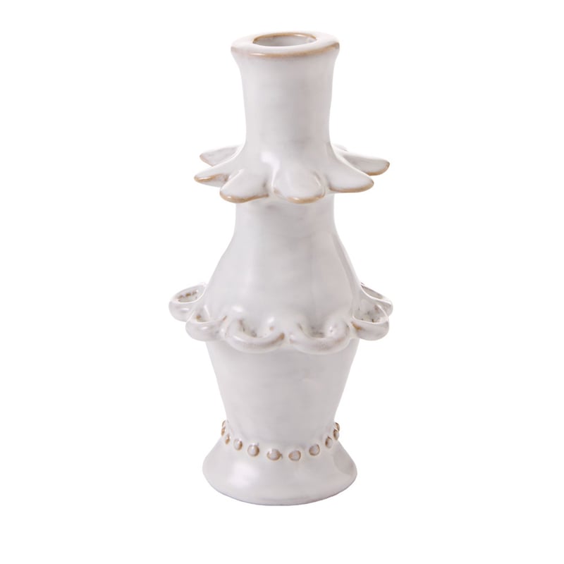 Lucia White Candleholder