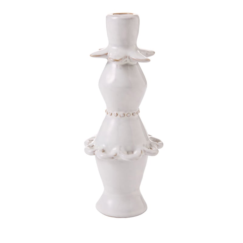 Lucia White Candleholder