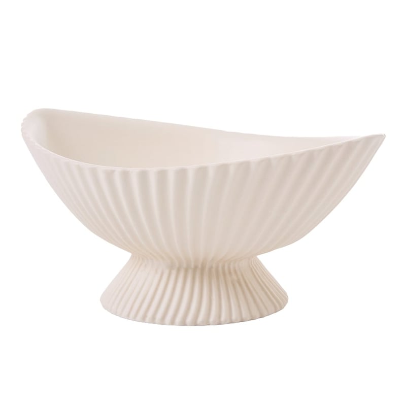 Trento Cream Footed Bowl