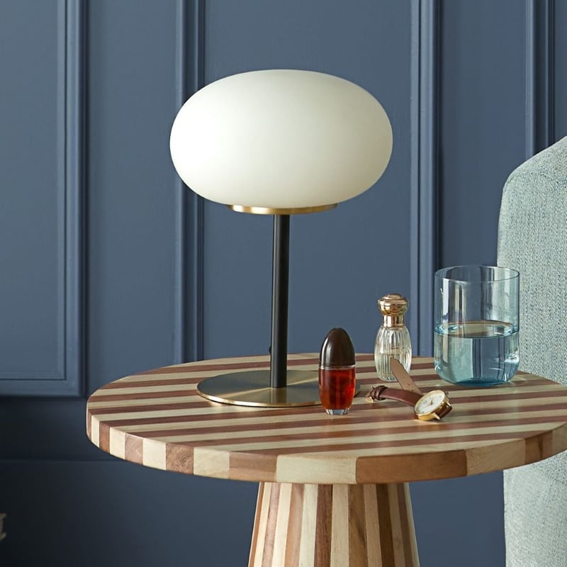 Lido Black & Gold Table Light