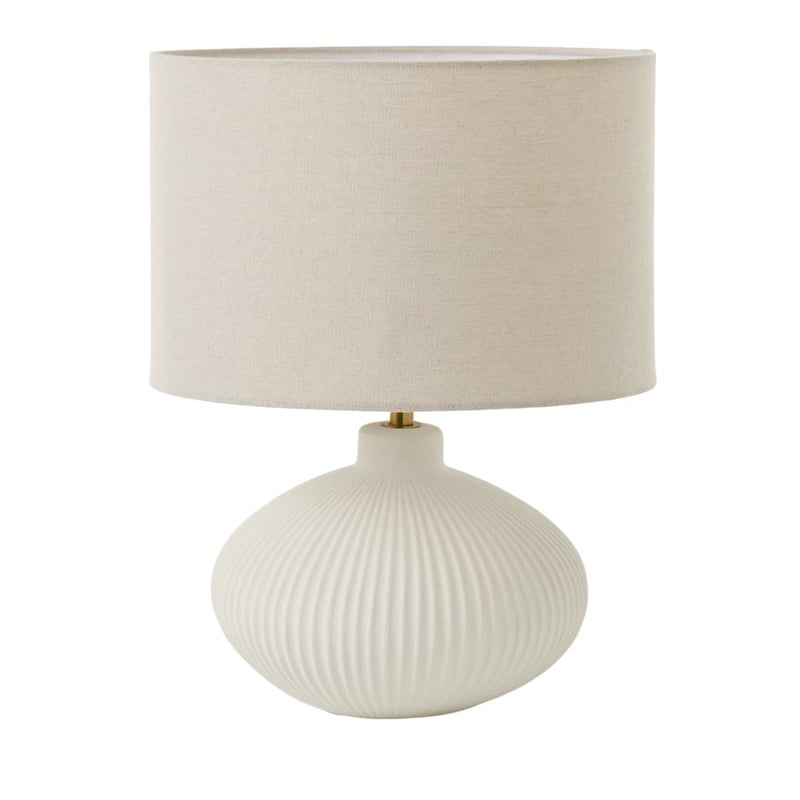 Ribeira White & Linen Table Light