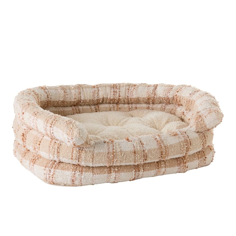 Ziggy Heidelberg Check Natural Pet Bed